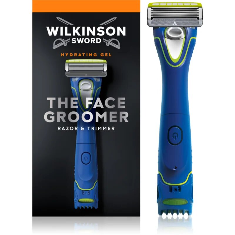 Wilkinson Sword Hydro5 The Face Groomer prirezovalnik in strojček za mokro britje