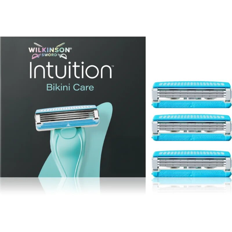 Wilkinson Sword Intuition Bikini Care nadomestne britvice z aloe vero 3 kos