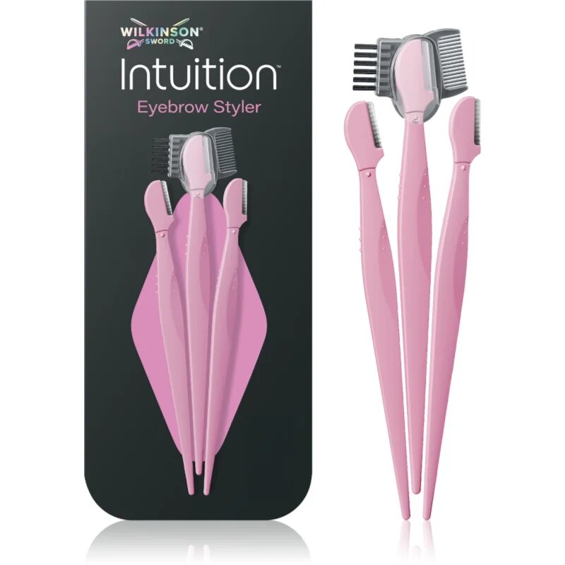 Wilkinson Sword Intuition Eyebrow Styler ženski brivnik za obrvi 3 kos
