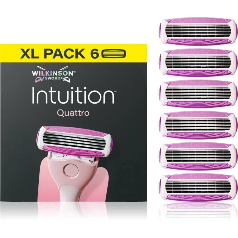 Wilkinson Sword Intuition Quattro nadomestne glave