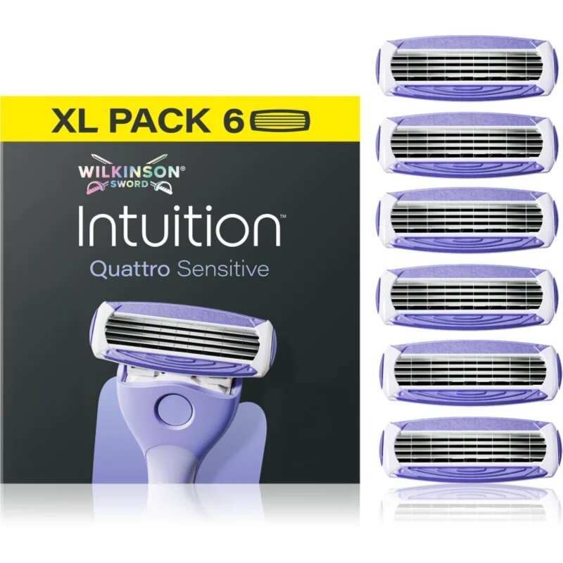 Wilkinson Sword Intuition Quattro Sensitive nadomestne glave