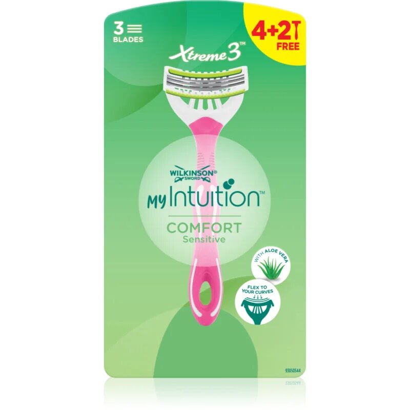 Wilkinson Sword My Intuition Xtreme 3 brivniki za enkratno uporabo Comfort Sensitive 6 kos