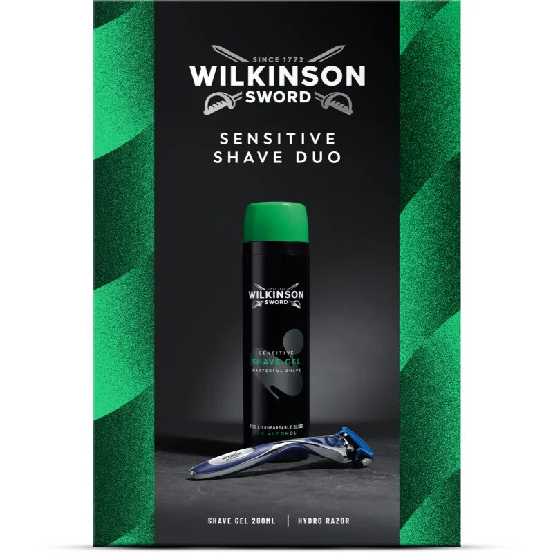 Wilkinson Sword Sensitive Shave Duo darilni set za britje