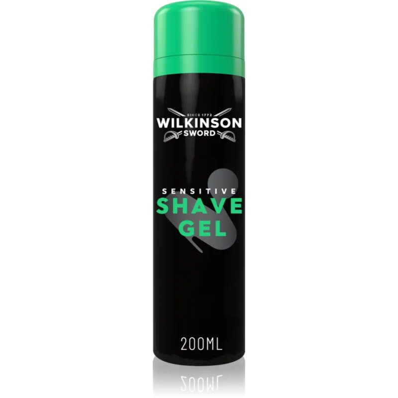 Wilkinson Sword Sensitive Shave Gel penasti gel za britje za moške 200 ml