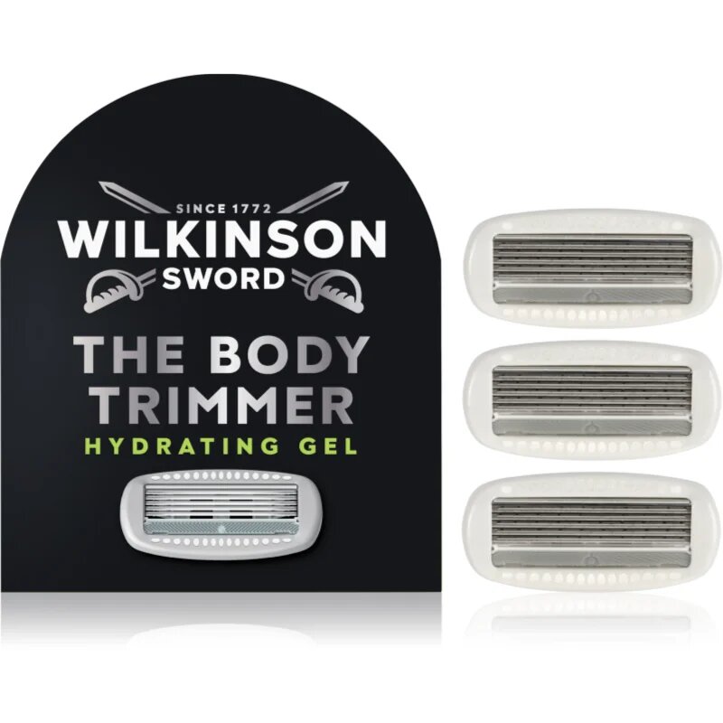 Wilkinson Sword The Body Trimmer nadomestne glave 3 kos