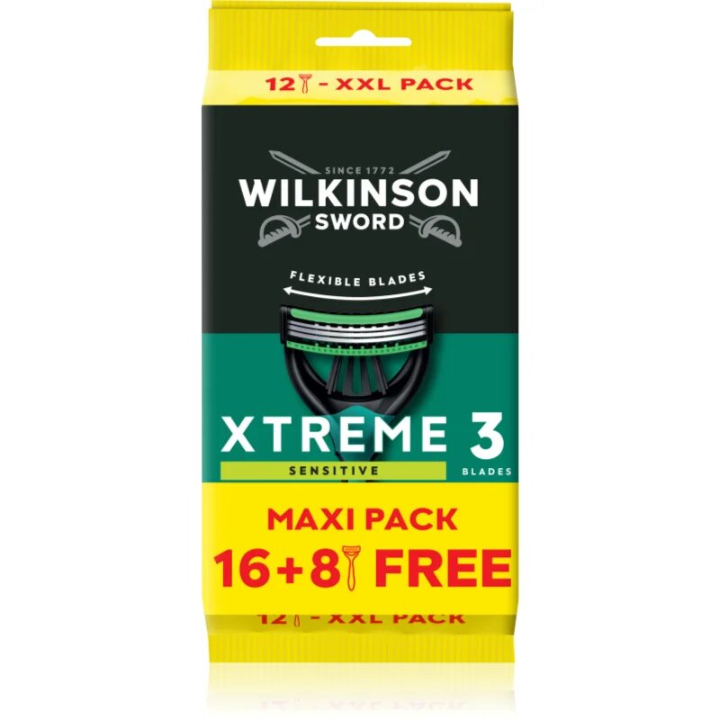 Wilkinson Sword Xtreme 3 Sensitive brivniki za enkratno uporabo za moške