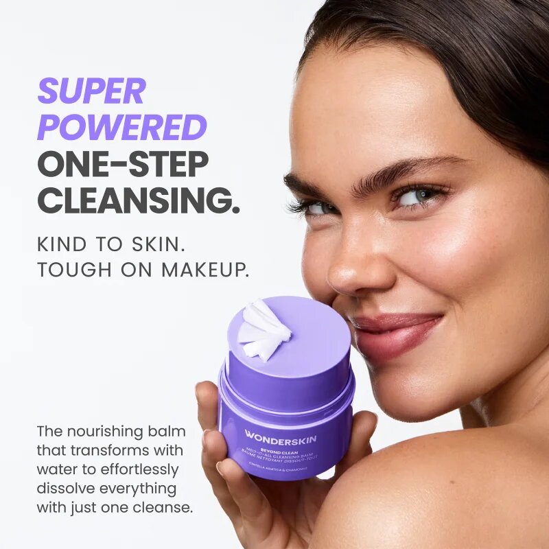 WONDERSKIN Beyond Clean Melt-It-All čistilni balzam za odstranjevanje ličil 50 ml