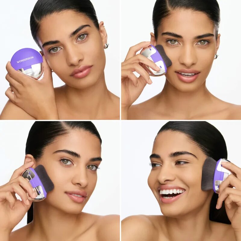 WONDERSKIN Dial-It Up čopič za make-up 1 kos