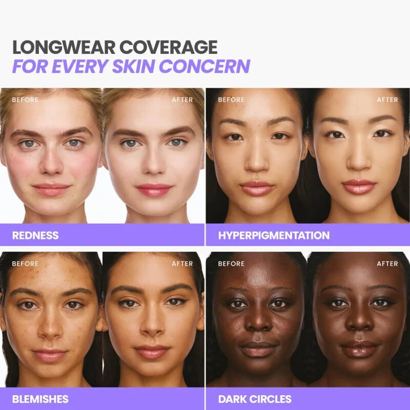 WONDERSKIN Hyper Bond All-Day Stay Serum Foundation dolgoobstojen tekoči puder odtenek Lunar 30 ml