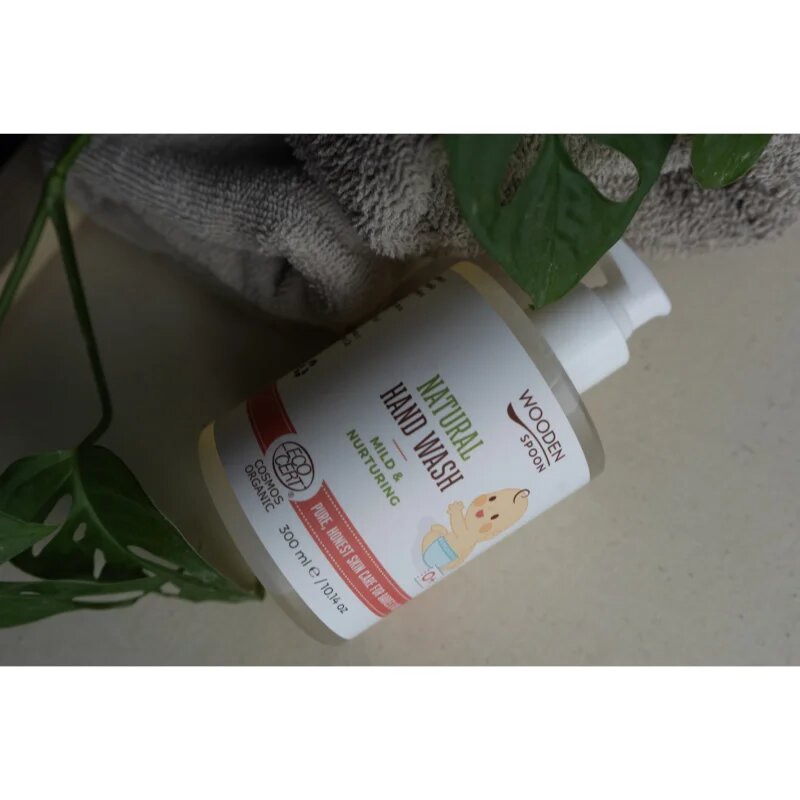 WoodenSpoon Natural nežno tekoče milo za roke za otroke 300 ml