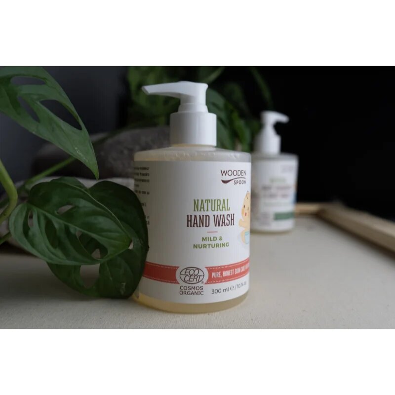 WoodenSpoon Natural nežno tekoče milo za roke za otroke 300 ml