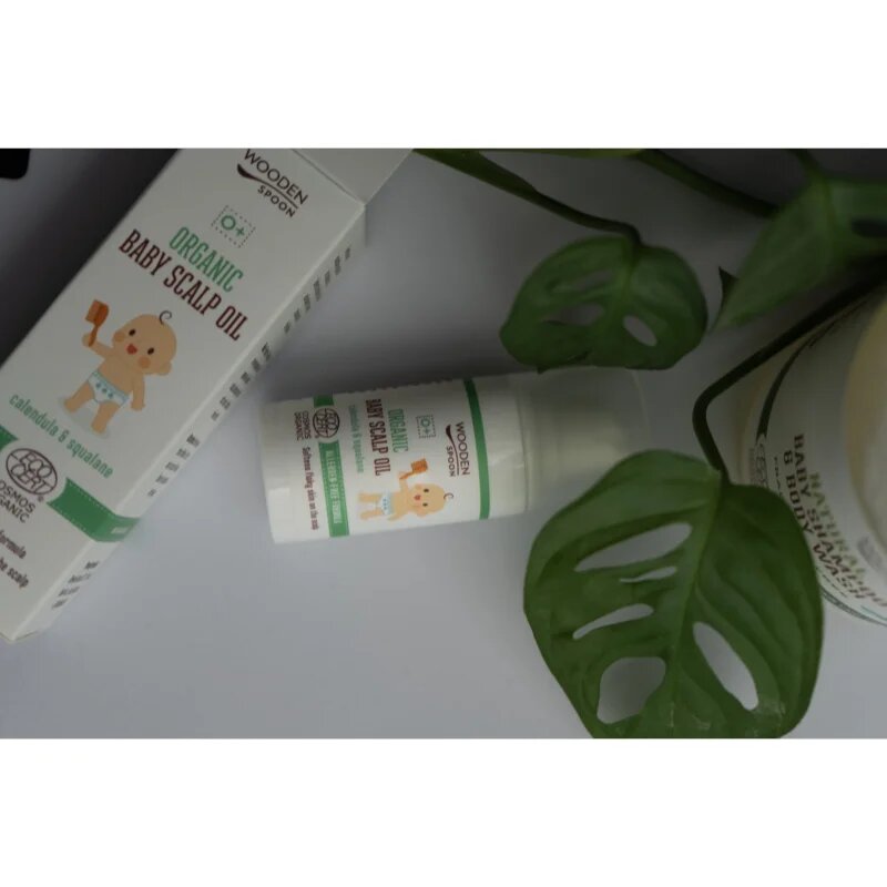 WoodenSpoon Organic nega lasišča za otroke od rojstva 15 ml