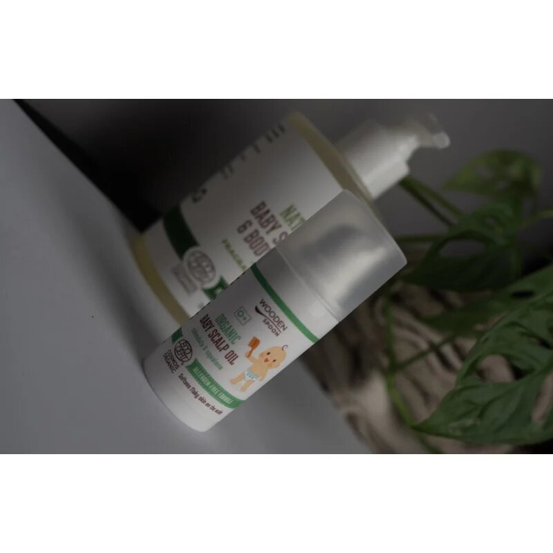 WoodenSpoon Organic nega lasišča za otroke od rojstva 15 ml
