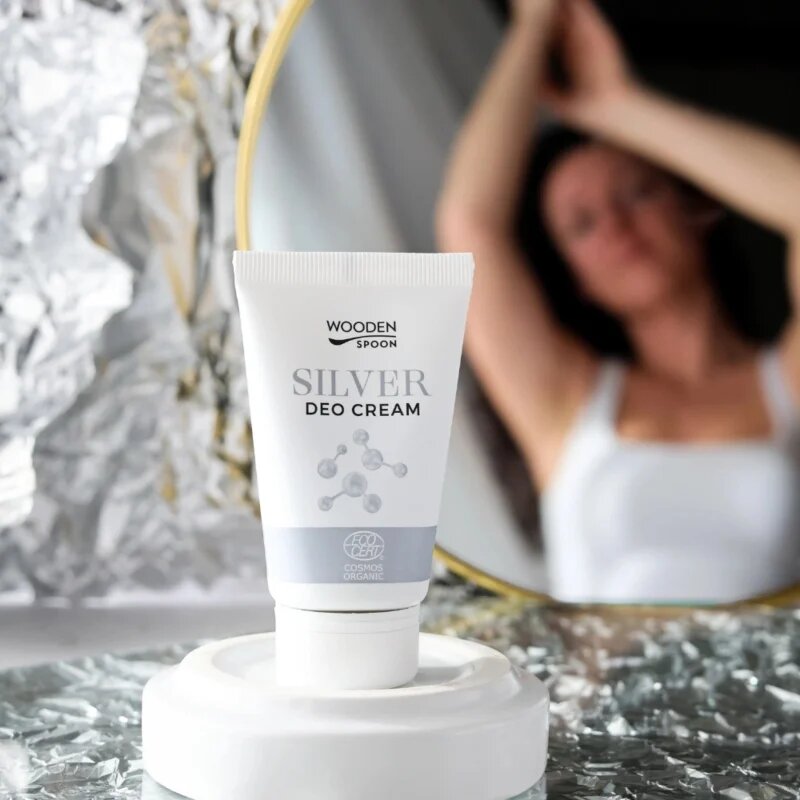 WoodenSpoon Silver Deo Cream kremasti deodorant 40 ml