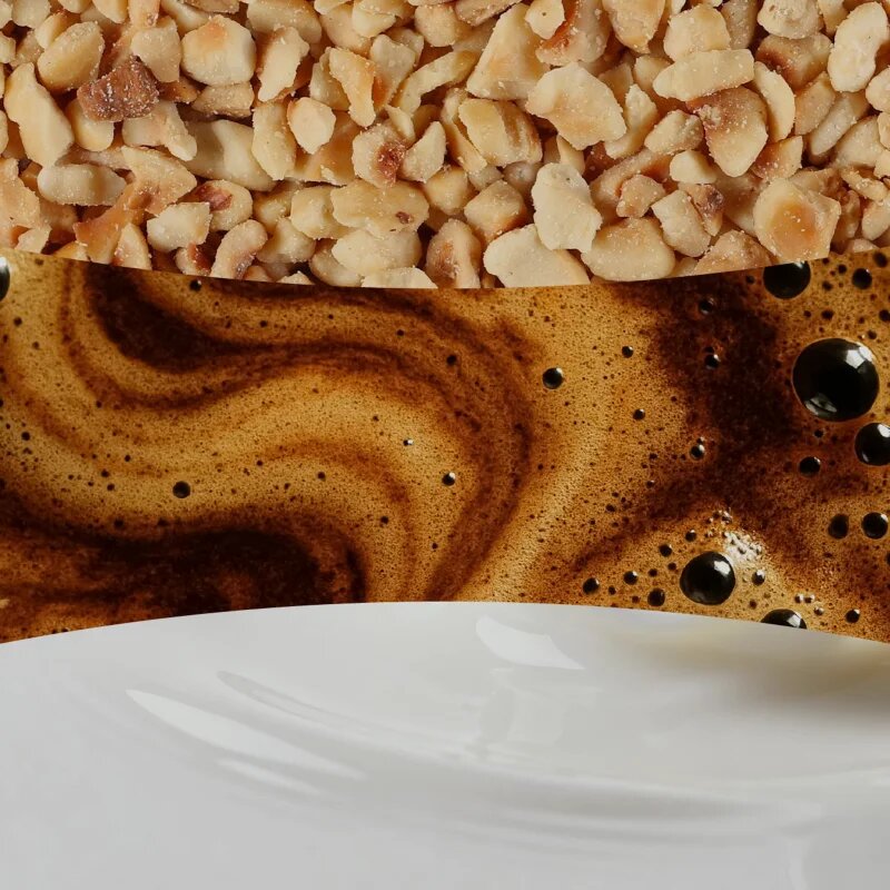 Woodwick Hazelnut Roast dišeča sveča z lesenim stenjem 275 g