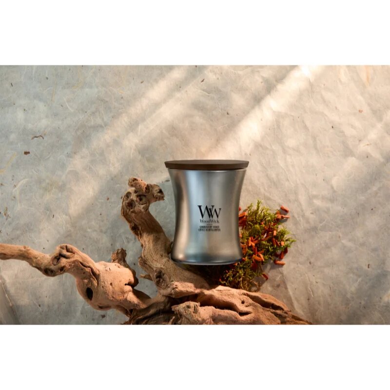 Woodwick Precious Metals Candescent Coast dišeča sveča 275 g