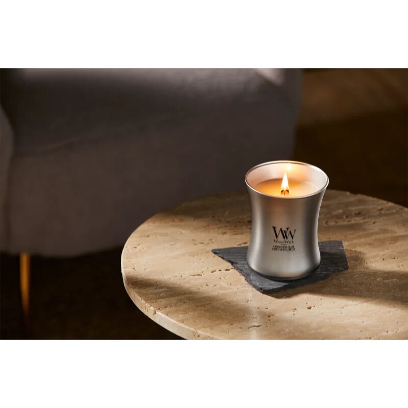 Woodwick Precious Metals Candescent Coast dišeča sveča 275 g
