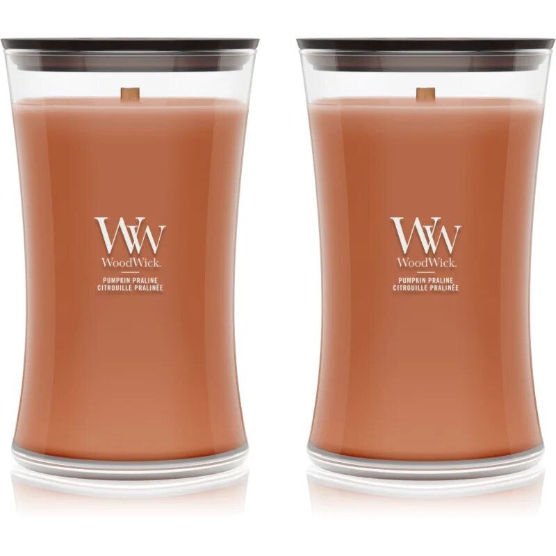 Woodwick Pumpkin Praline Duo set