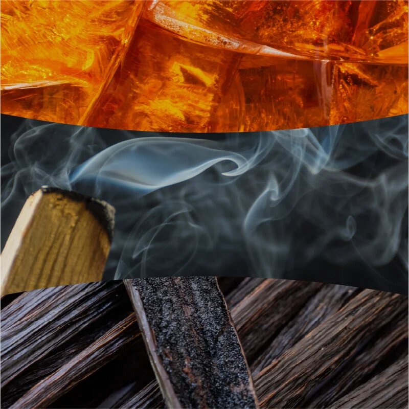 Woodwick Radiant Amber dišeča sveča z lesenim stenjem 610 g