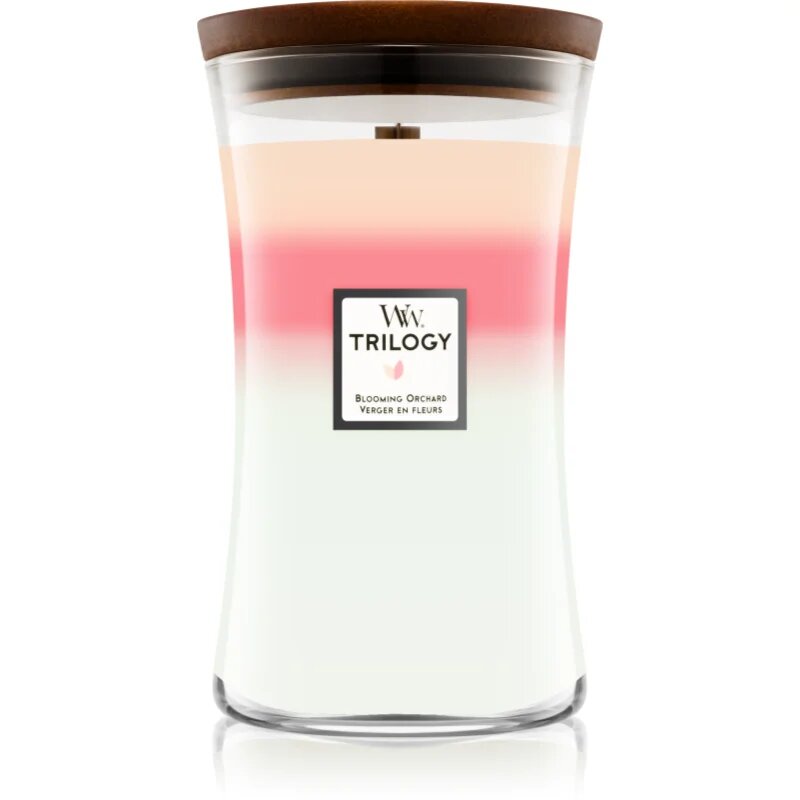 Woodwick Trilogy Blooming Orchard dišeča sveča 609.5 g