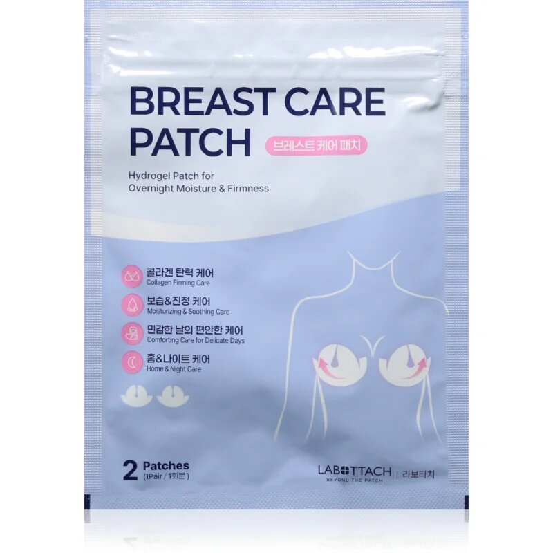 Wooshin Labottach Breast Care hidrogel obliži za učvrstitev prsi 2 par