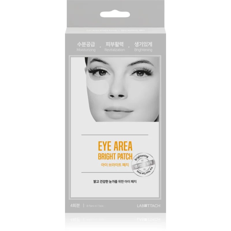 Wooshin Labottach Eye Area Bright hidrogel blazinice 4 par