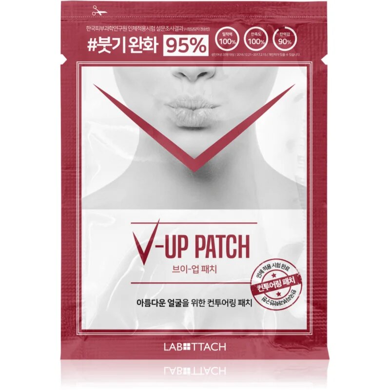 Wooshin Labottach Labottach V-up Patch hidrogel obliži za učvrstitev podbradka 2 kos