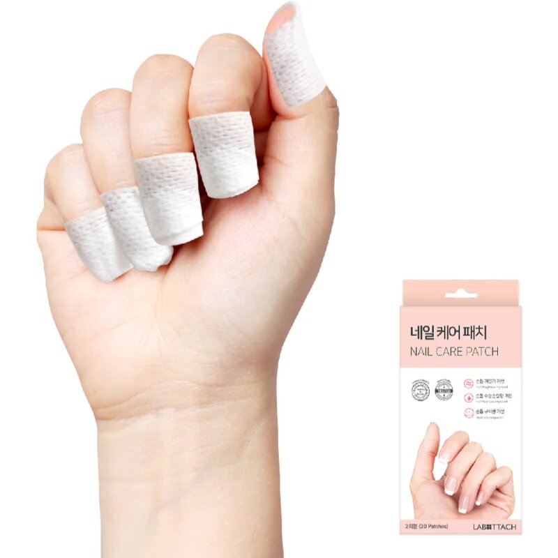 Wooshin Labottach Nail Patch regeneracijski hidrogel obliži za nohte 20 kos
