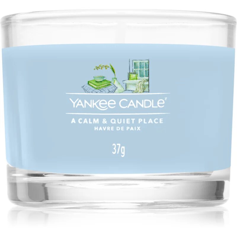 Yankee Candle A Calm & Quiet Place votivna sveča I. Signature 37 g