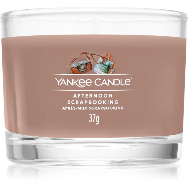 Yankee Candle Afternoon Scrapbooking votivna sveča 37 g
