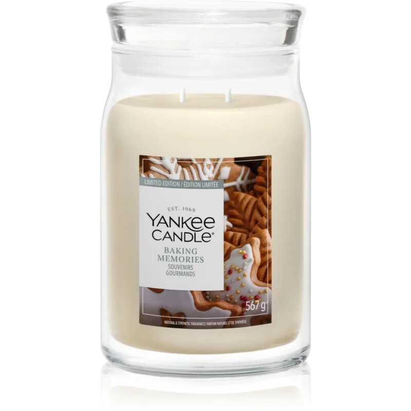 Yankee Candle Baking Memories dišeča sveča 567 g