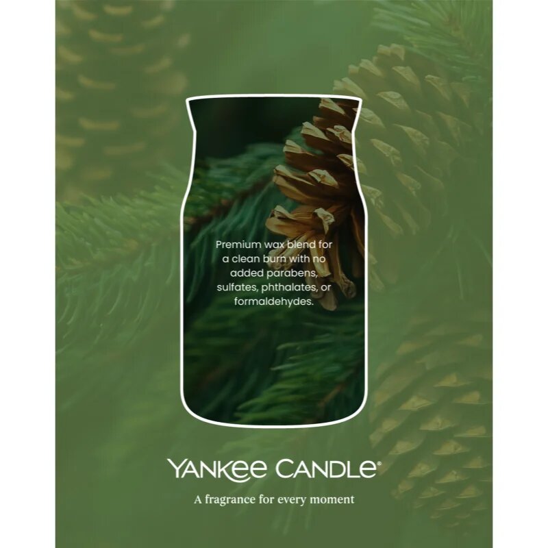 Yankee Candle Balsam & Cedar Fireside dišeča sveča 567 g