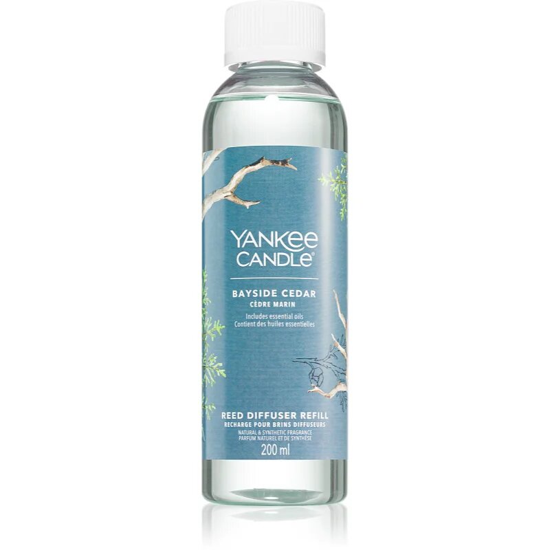 Yankee Candle Bayside Cedar nadomestno polnilo za aroma difuzor 200 ml