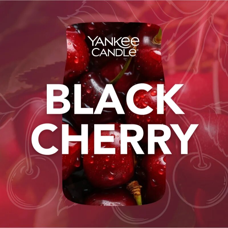 Yankee Candle Black Cherry dišeča sveča Signature 110 g