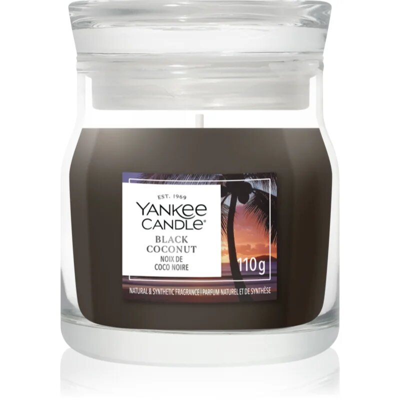 Yankee Candle Black Coconut dišeča sveča Signature 110 g