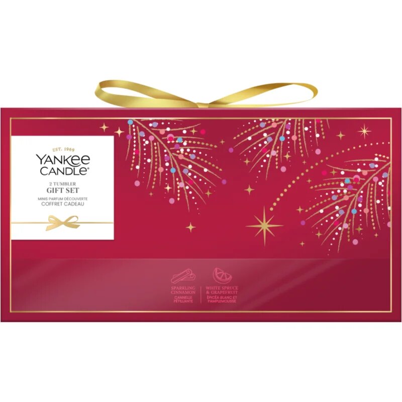 Yankee Candle Christmas Collection 2026 2 Tumbler božični darilni set 2x213 g