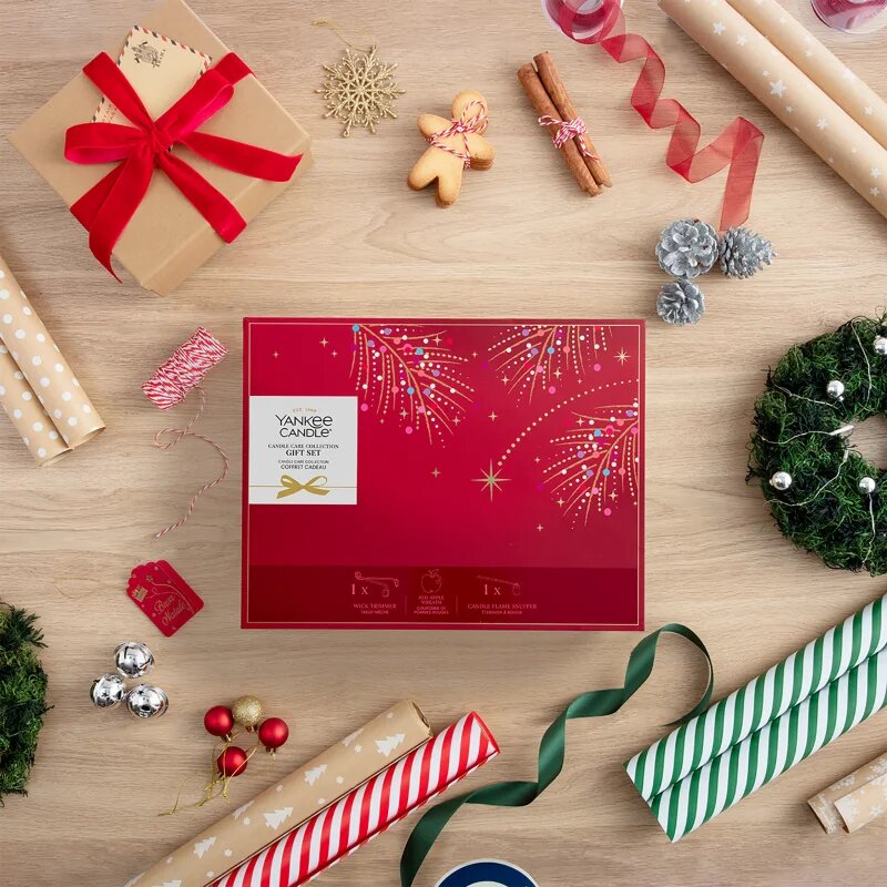 Yankee Candle Christmas Collection 2026 Candle Care Collection božični darilni set 1 kos