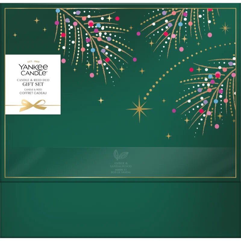 Yankee Candle Christmas Collection 2026 Candle & Reed Duo božični darilni set