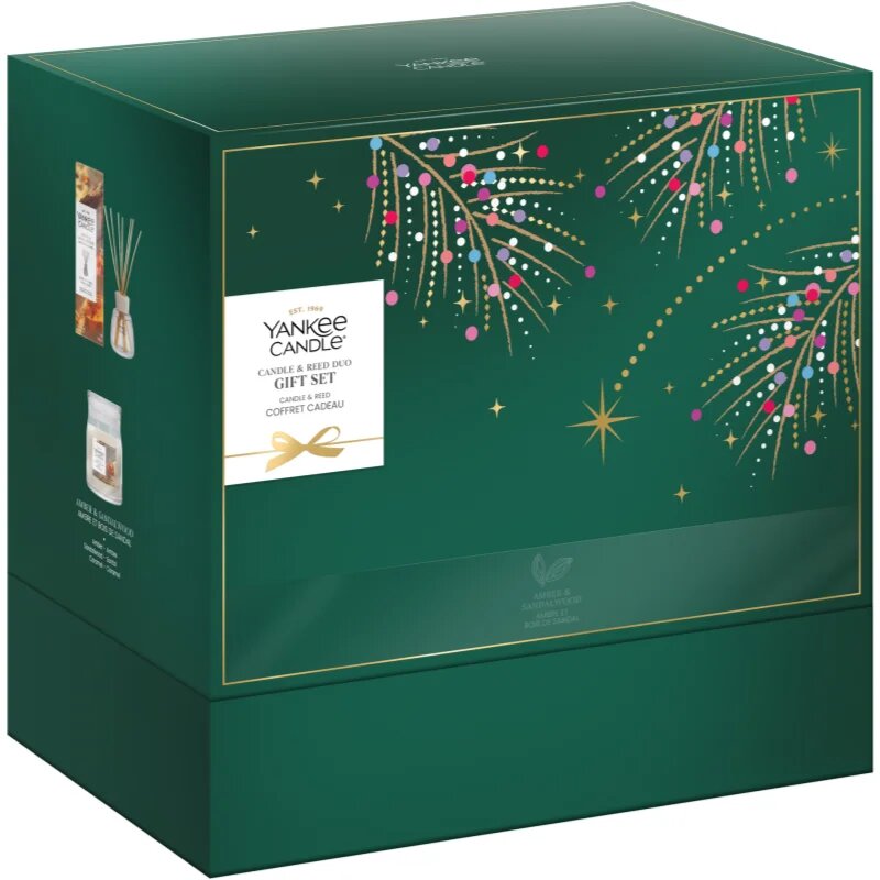 Yankee Candle Christmas Collection 2026 Candle & Reed Duo božični darilni set