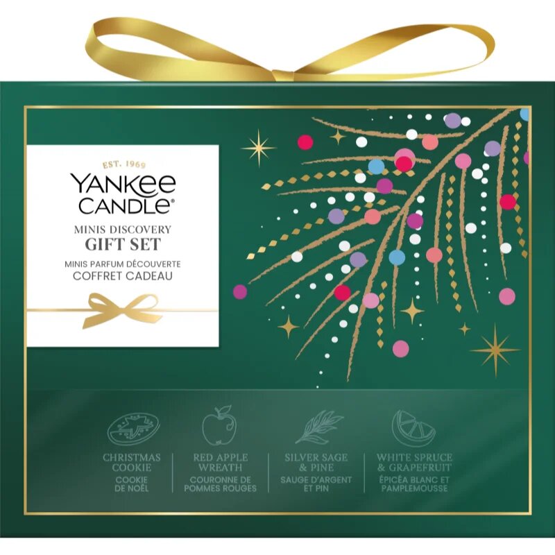 Yankee Candle Christmas Collection 2026 Minis Discovery božični darilni set