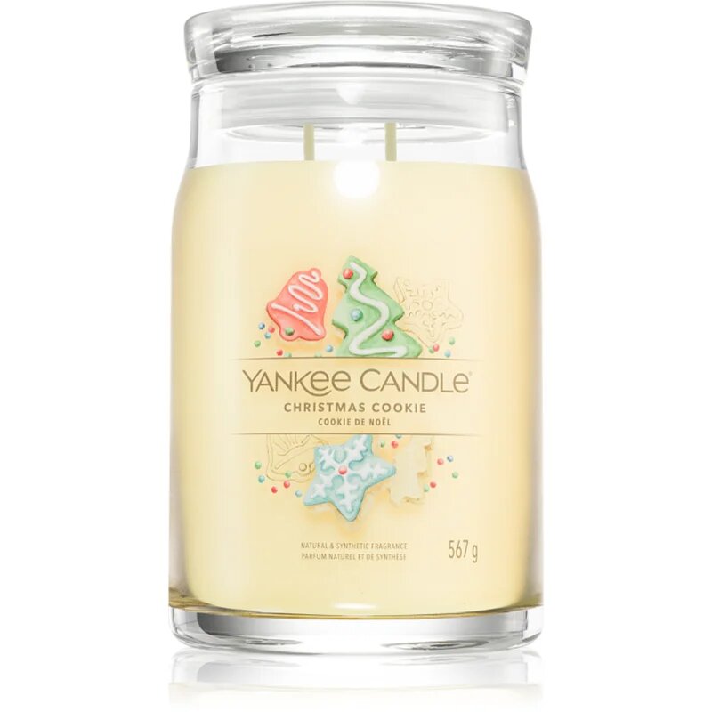 Yankee Candle Christmas Cookie dišeča sveča 567 g