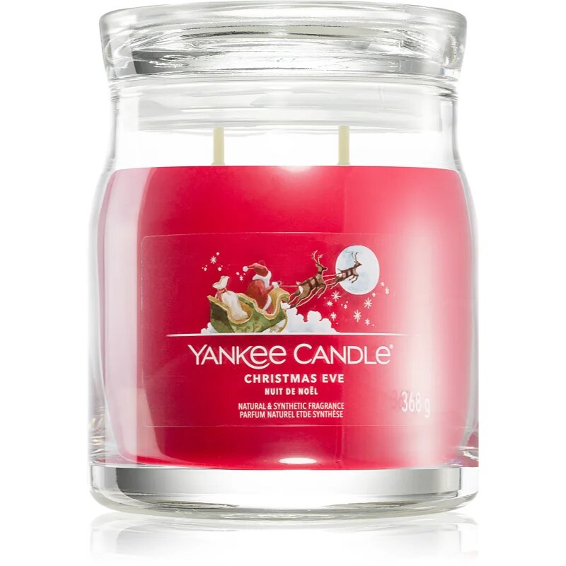 Yankee Candle Christmas Eve dišeča sveča Signature 368 g