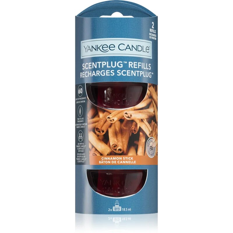 Yankee Candle Cinnamon Stick Refill nadomestno polnilo za aroma difuzor 2x185 ml