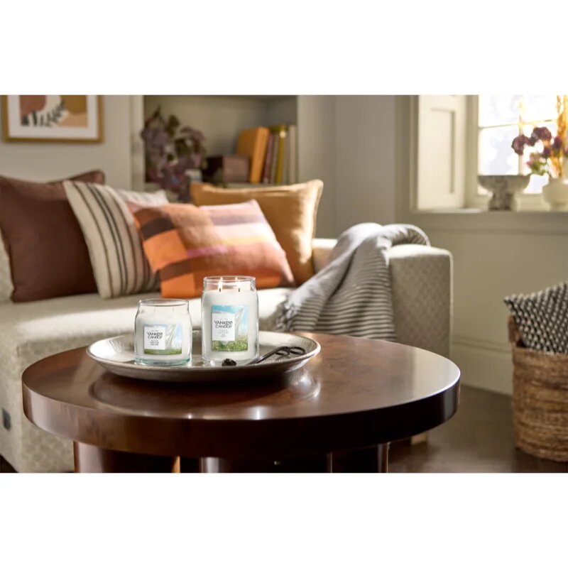 Yankee Candle Clean Cotton dišeča sveča Signature 368 g