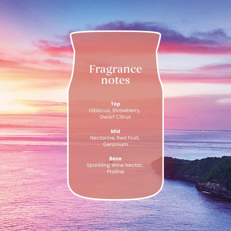 Yankee Candle Cliffside Sunrise dišeča sveča Signature 110 g