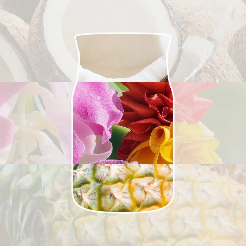 Yankee Candle Coconut Beach dišeča sveča Signature 110 g