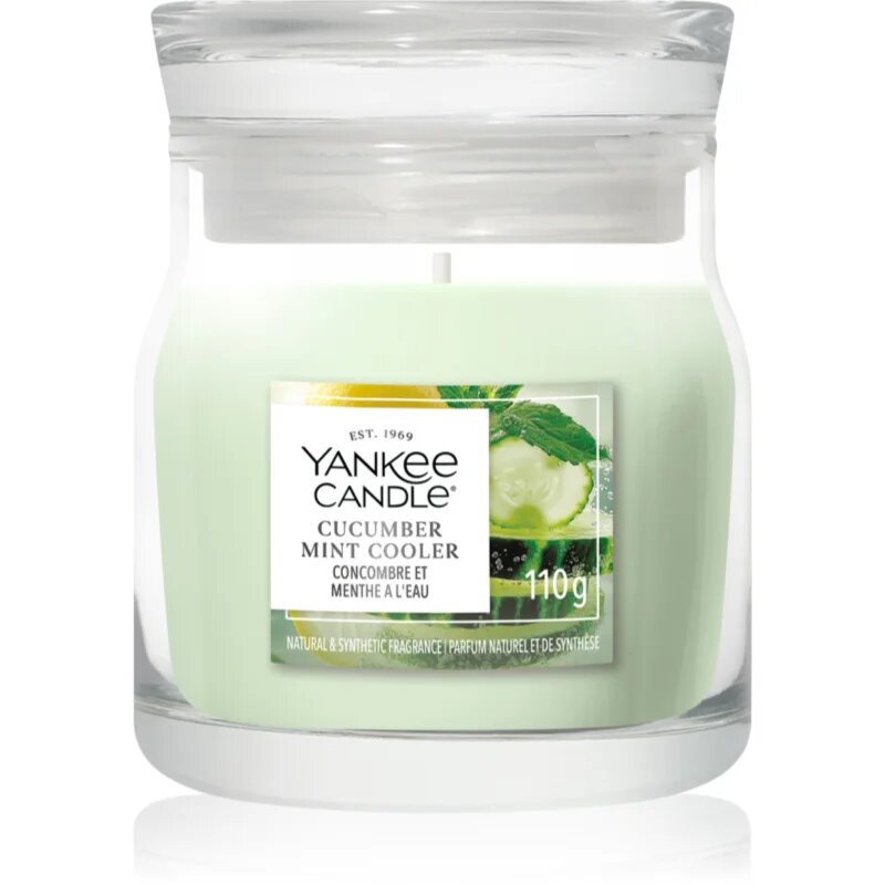 Yankee Candle Cucumber Mint Cooler dišeča sveča Signature 110 g