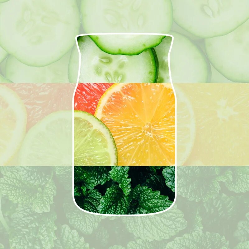 Yankee Candle Cucumber Mint Cooler dišeča sveča Signature 110 g