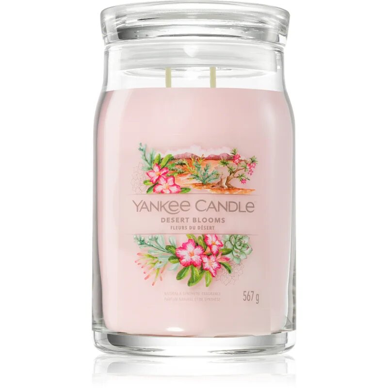 Yankee Candle Desert Blooms dišeča sveča 567 g