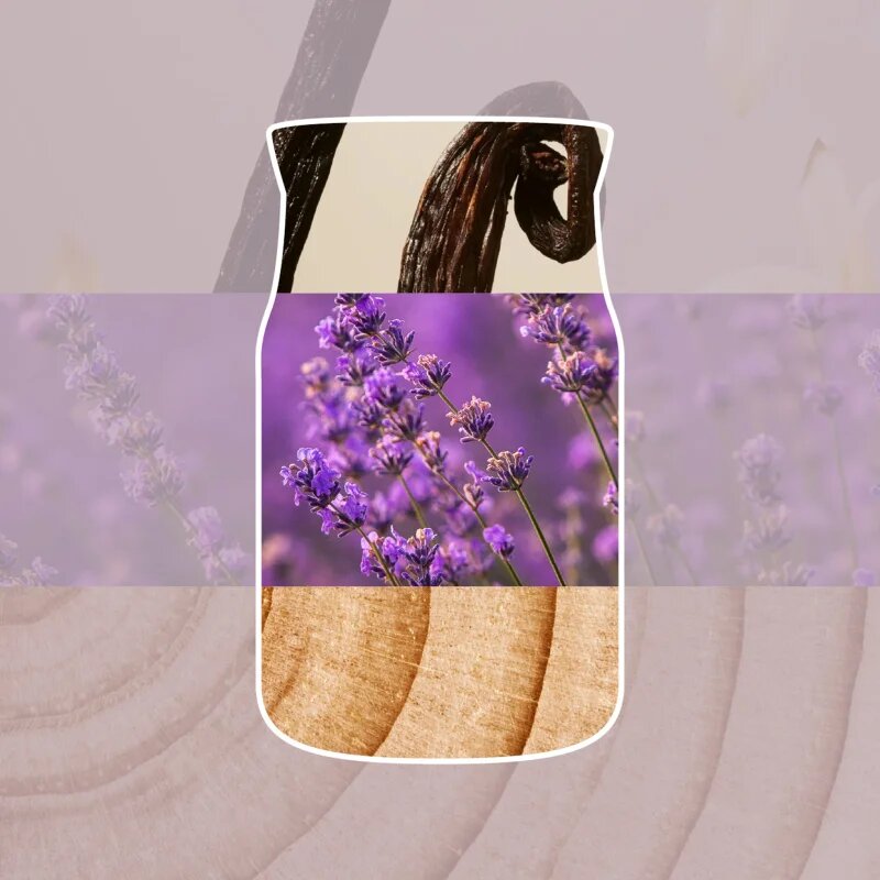 Yankee Candle Dried Lavender & Oak dišeča sveča Signature 110 g